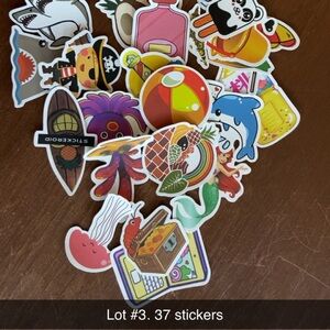 37 new Mat finish new stickers